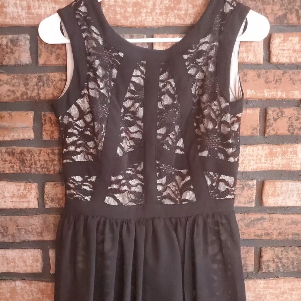 Morgan & Co. Black Mini Dress